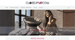 Desktop Screenshot of closeupvip.com